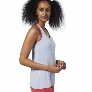 Reebok WOR ACTIVCHILL Muskelshirt Damen - HellBlau - DE 735-RTM